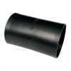 CQR50 EKF - Муфта быстросъемная для двустенных труб d50 мм черная-Plast 
