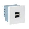 E2MR2-20USB-10 EKF - Розетка USB A+A, 2.1А, 2 гнезда, без индикатора