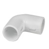 ug-t-25w-r EKF - Угол 90 соединительный для трубы 25 мм (5 шт) белый-Plast
