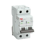 mcb10-2-10B-av | Выключатель автоматический AV-10 2P 10A (B) 10kA EKF AVERES
