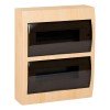 pb40-n-24-light EKF - Щит распределительный навесной ЩРН-П-24 светлое дерево IP41 PROxima