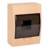pb40-n-6-light EKF - Щит распределительный навесной ЩРН-П- 6 светлое дерево IP41 PROxima
