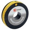 plc-KM-4-B EKF - Маркер кабельный 4,0 мм2 "B" (500 шт.) (ЕС-2) PROxima