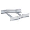 wcltp100x800x400-2 EKF - Переходник по ширине центральный лестничный усиленный 100х800х400 мм (2 мм)