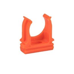 Крепеж-клипса d20 мм (10 шт) оранжевая-Plast
