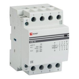 Контактор модульный КМ 16А 3NО+NC (3 мод.) PROxima
