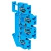 plc-jxb-st-2.5-4-2-blue EKF - Колодка клеммная пружинная двойная JXB-ST-2.5 24А синяя