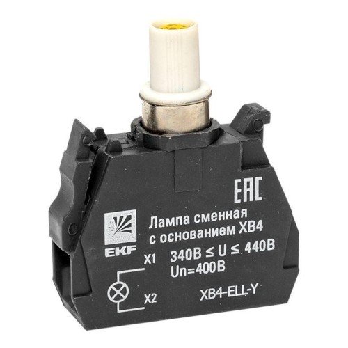 XB4-ELL-Y EKF - Лампа сменная c основанием XB4 желтая 400В PROxima
