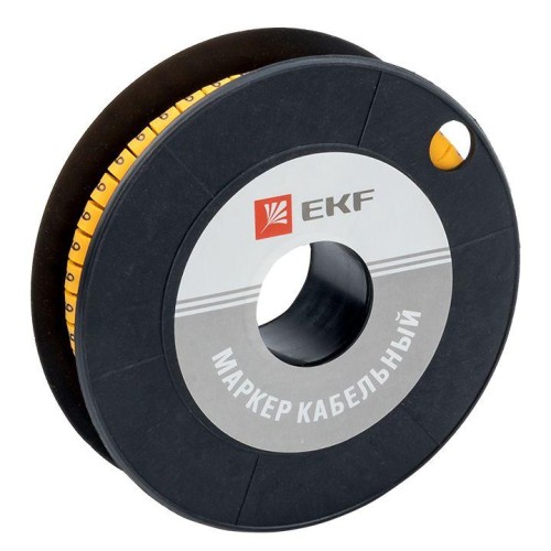 plc-KM-6-9 EKF - Маркер кабельный 6,0 мм2 "9" (350 шт.) (ЕС-3) PROxima