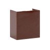 cond-40-25x4 EKF - Соединитель (40х25) (4 шт) темное дерево-Plast