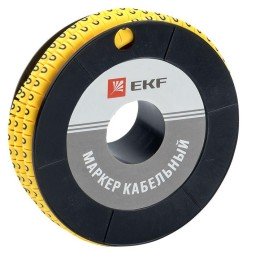 Маркер кабельный 4,0 мм2 "0" (500 шт.) (ЕС-2) PROxima