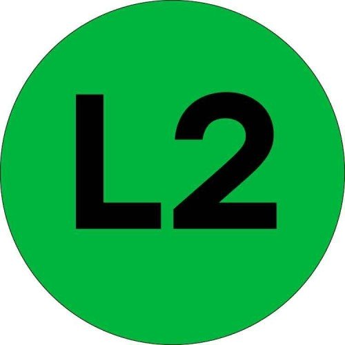 an-2-15-1 EKF - Наклейка "L2" d=20мм PROxima
