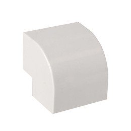Угол внешний (40х25) (4 шт) белый-Plast 

