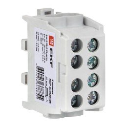 Клемма распределительная КСР с двойным винтом 2x35/2x25 серая PROxima

