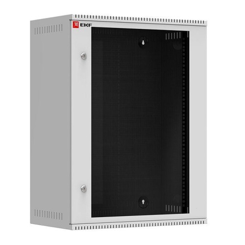 ITB15G550 EKF - Шкаф телекоммуникационный настенный 15U (600х550) стекло, Astra серия PROxima