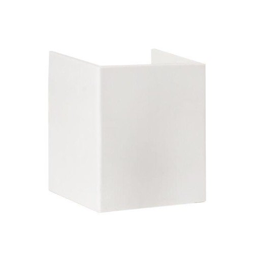 conw-40-40x4 EKF - Соединитель (40х40) (4 шт) белый-Plast 
