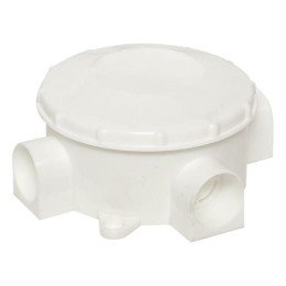 Коробка распределительная КМР-040-040 трехрожковая белая (70х35) PROxima