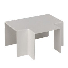 Угол T-образный (60х60) (4 шт) белый-Plast 