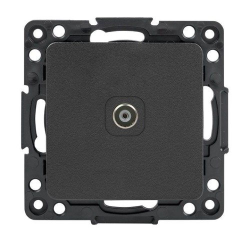 EZA00-227-10 EKF - Стокгольм Механизм Розетки TV 1-местной оконечной 10дБ-240МГц черный
