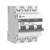 mcb4763m-6-3-32C-pro EKF - Автоматический выключатель 3P 32А (C) 6кА ВА 47-63M без теплового расцепителя PROxima