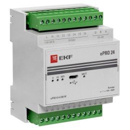 ePRO-6-4-230-W | Контроллер базовый ePRO24 удаленного управления 6вх\4вых 230В WiFi EKF PROxima