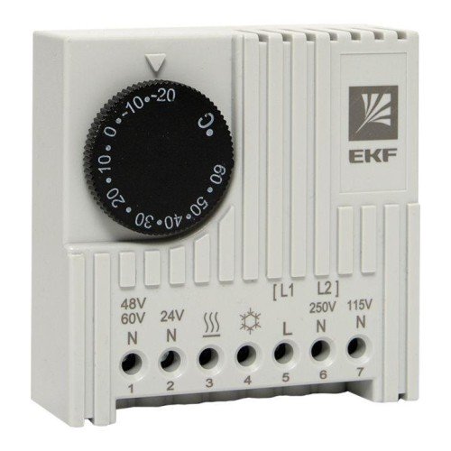 thermo-no-nc-din EKF - Термостат NO/NC (охлаждение/обогрев) на DIN-рейку 5-10A 230В IP20 PROxima