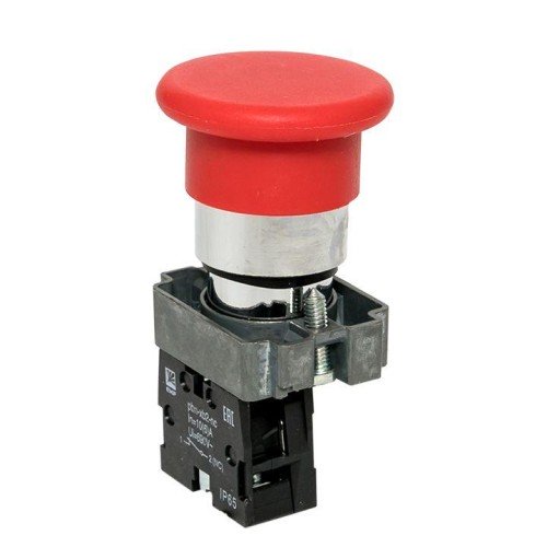 xb2-bc42-65 EKF - Кнопка BC42 грибок красная NC IP65 PROxima