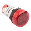 ed16-22vd-r EKF - Индикатор значения напряжения красный ED16-22VD PROxima