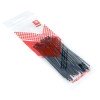 plc-fl-ctsb-2.5x100-r EKF - Хомут P6.6 стандартный (ч), 2.5x100 (50шт) FlexLock PROxima