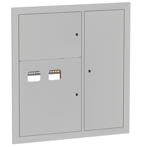 mb29-v-2-ral9003 EKF - Щит этажный 2 кв. RAL9003 (1000х950х150) PROxima
