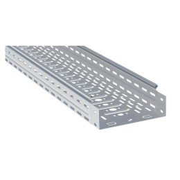 Лоток перфорированный 80х300х3000-0,8 мм
