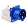 ps-523-32-220 EKF - Вилка стационарная 523 2Р+РЕ 32А 220В IP44 PROxima