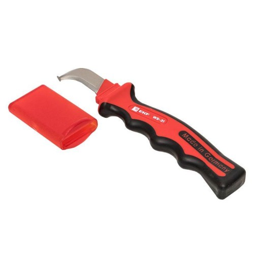 ws-31 EKF - Нож для снятия изоляции с пяткой 1000V WS-31 Professional