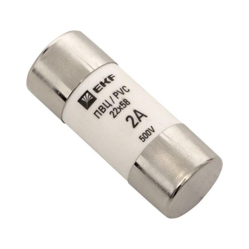 pvc-22x58-2 EKF - Плавкая вставка цилиндрическая ПВЦ (22х58) 2А 