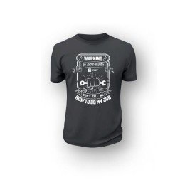 Футболка черная Avoid injury XXL