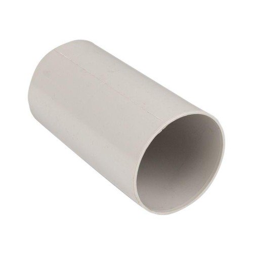 ms-t-50 EKF - Муфта соединительная для трубы (50 мм) (10 шт) серая-Plast
