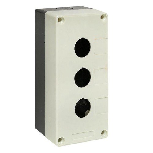 cpb-103-w EKF - Корпус КП103 пластиковый 3 кнопки белый PROxima
