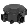 plc-kmr-040-040b EKF - Коробка распределительная КМР-040-040б трехрожковая черная (70х35) PROxima