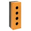cpb-104-o EKF - Корпус КП104 пластиковый 4 кнопки желтый PROxima