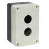 cpb-102-w EKF - Корпус КП102 пластиковый 2 кнопки белый PROxima