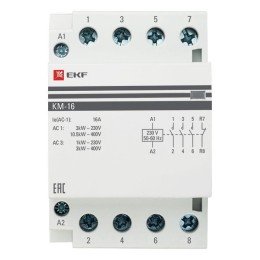 Контактор модульный КМ 16А 2NО+2NC (3 мод.) PROxima
