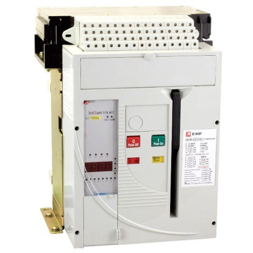 mccb450-1600-400 EKF - Автоматический выключатель ВА-450 1600/ 400А 3P 55кА стационарный
