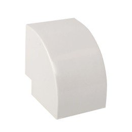 Угол внешний (60х60) (4 шт) белый-Plast 
