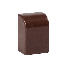 Заглушка (15х10) (4 шт) темное дерево-Plast 
