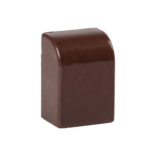 ecd-15-10x4 EKF - Заглушка (15х10) (4 шт) темное дерево-Plast 

