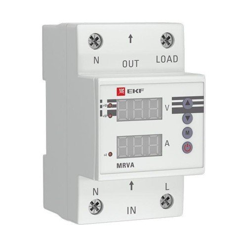 MRVA-63A EKF - Реле напряжения и тока с дисплеем MRVA 63A PROxima
