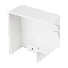 Поворот 90 гр. (100х60) (2 шт) белый-Plast 

