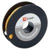 plc-KM-6-3 EKF - Маркер кабельный 6,0 мм2 "3" (350 шт.) (ЕС-3) PROxima