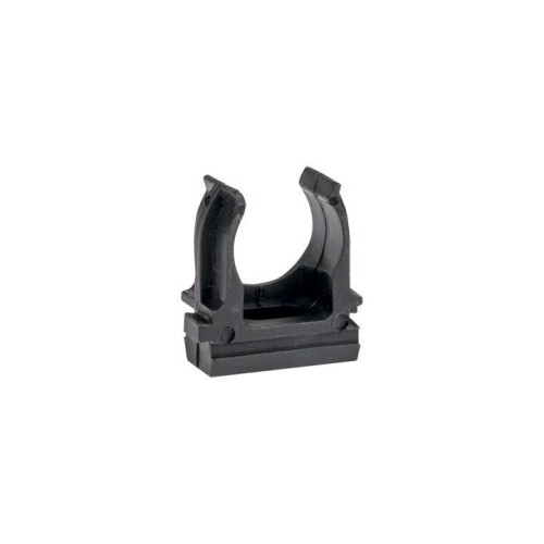 derj-z-25-black EKF - Крепеж-клипса d25 мм (100 шт) черная-Plast
