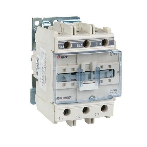 ctr-s-80-380 EKF - Контактор КМЭ малогабаритный 80А 380В NO+NC PROxima
